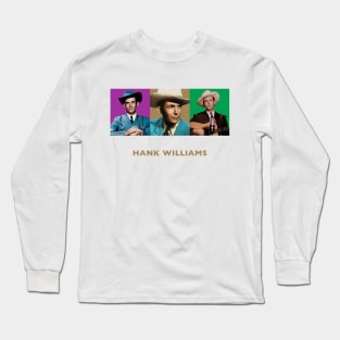 Hank Williams Long Sleeve T-Shirt